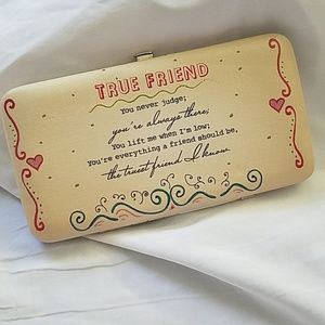 Friendship clasp wallet